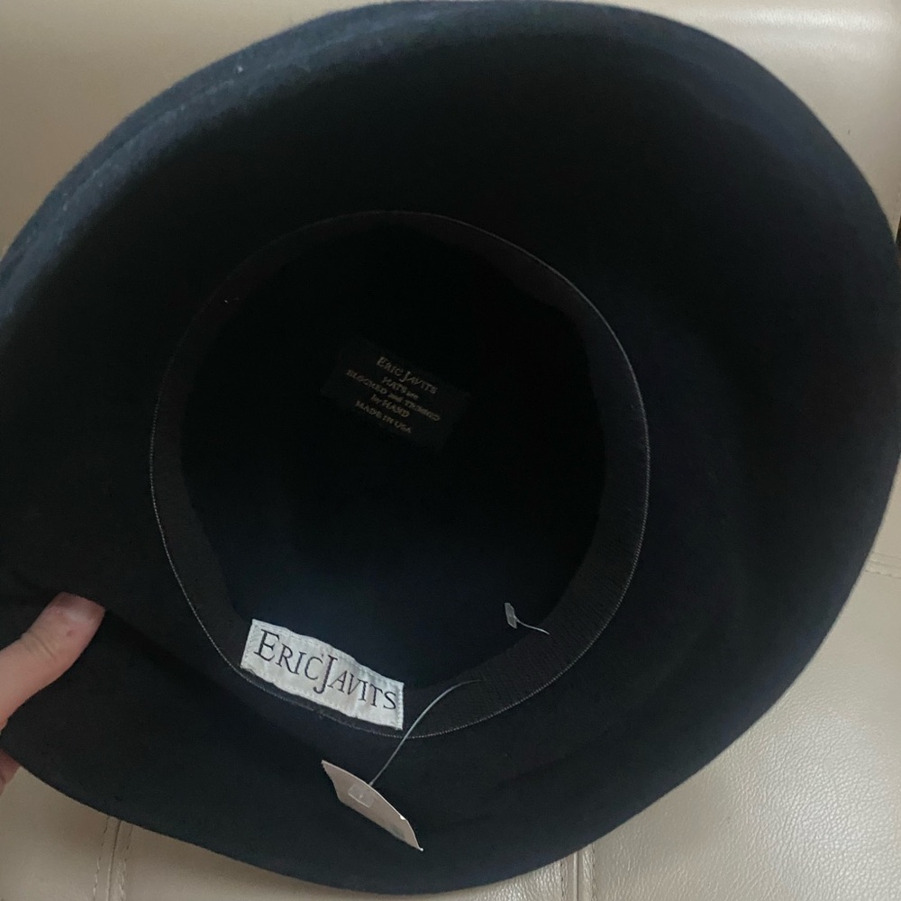 Eric Javits Black Women's Hat - Picture 3 of 4